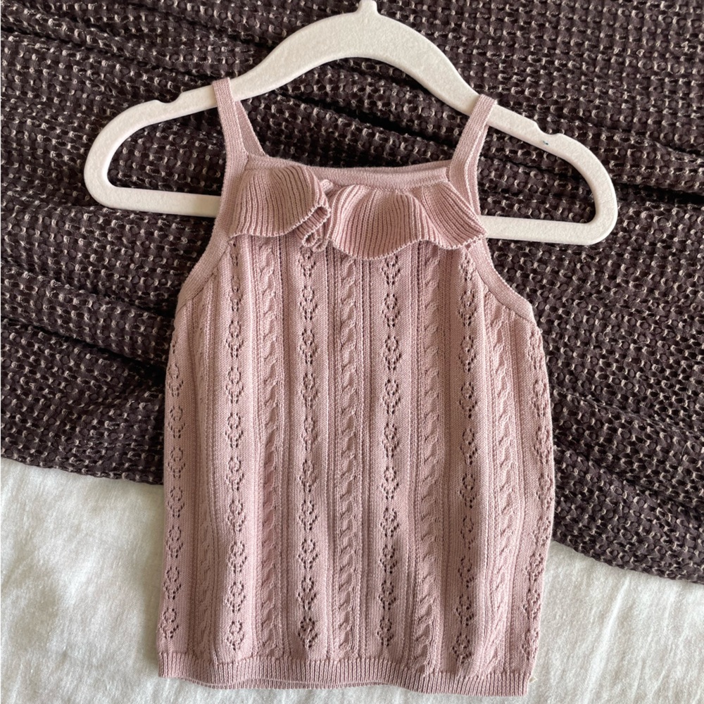 Jamie Kay Dusty Pink Knit Top